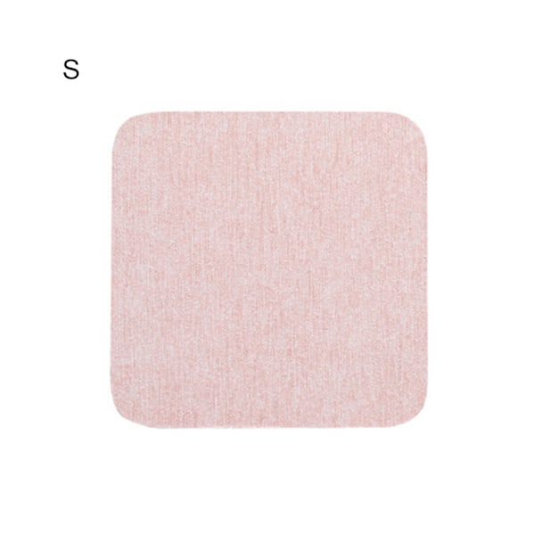 Bordunderlägg Absorberande Fuktbeständig Lätt Dränerande Värmeisolerad Pad Diskkopp Torkning Platsmatta för Badrum-Rosa S - Rosa