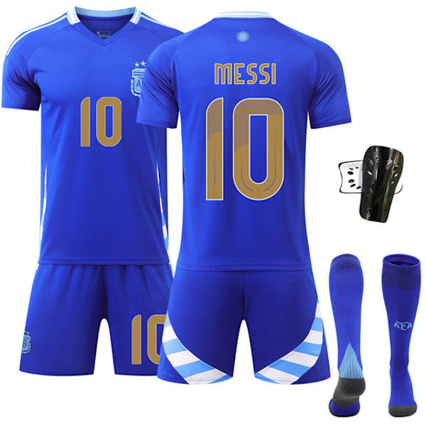 2425 Argentiina Messi vieraspeliasu suojavarusteilla 22(120-130cm)