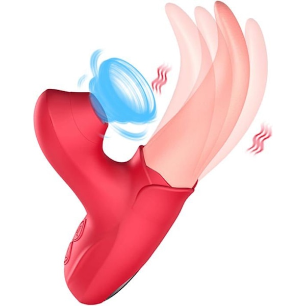DILDO-RABIT-VIBROMASS-Vibrator sugekopp Voksen sexleketøy Sexleketøy for kvinner 10 dynamiske frekvenser-742