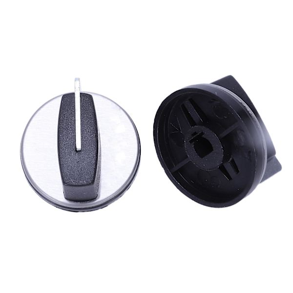 Universal Komfyrdeler Knapper Ovn Rotasjonsbryter Kontrollbryter Gasskomfyr 3 stk black silver