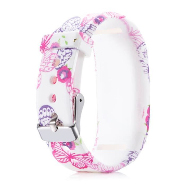 Butterfly Silikon armbåndsremholder for Garmin VivoFit Jr Junior Garmin VivoFit Jr 2 Fitness Activity Tracker