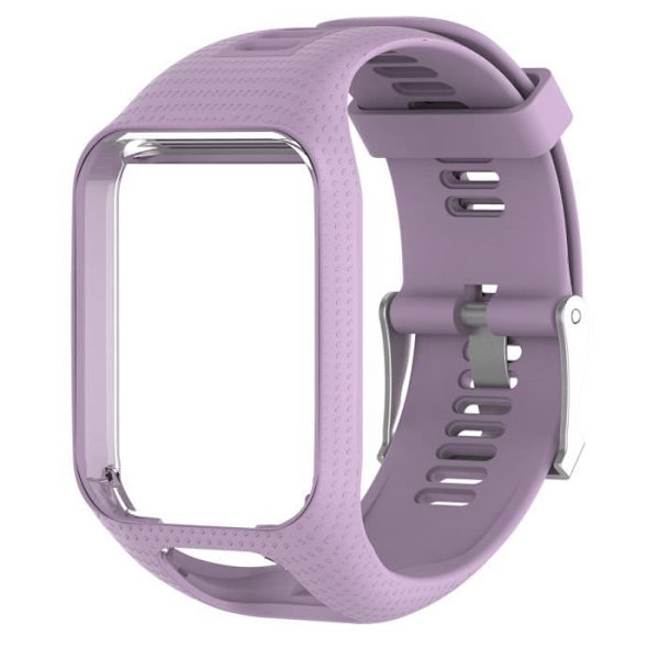 Armbånd/urrem til TomTom Adventurer Golfer 2 Runner 2/3 Spark Watch / Spark 3 GPS Lys Lilla
