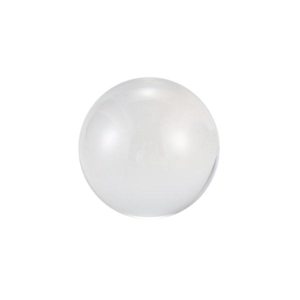 60 mm:n kirkas akryylipallo, läpinäkyvä kosketinkäsittely, jongleerauspallolahjat Transparent