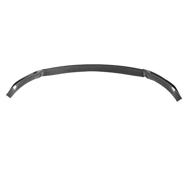Frontspoiler läpp diffusor kit 3 delar hakspoiler splitter ersättning för Tesla Model Y 2020‑2022 kolfiber stil