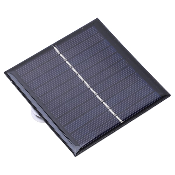 Bærbar solcellepanel miljøbeskyttelse solcellepanel oplader 1W 5.5V til udendørs