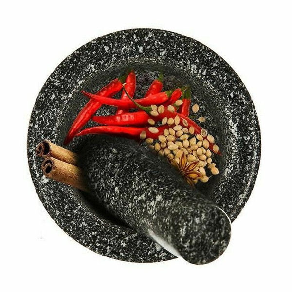 Granitmönster set Sten Örtkvarn Solid Grinder Matlagning Set Granite pattern