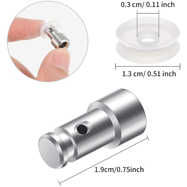15 stk. trykkoger dampventil universal erstatningsflyder og forsegler passer til trykkoger XL, YBD60-100, PPC780, PPC770