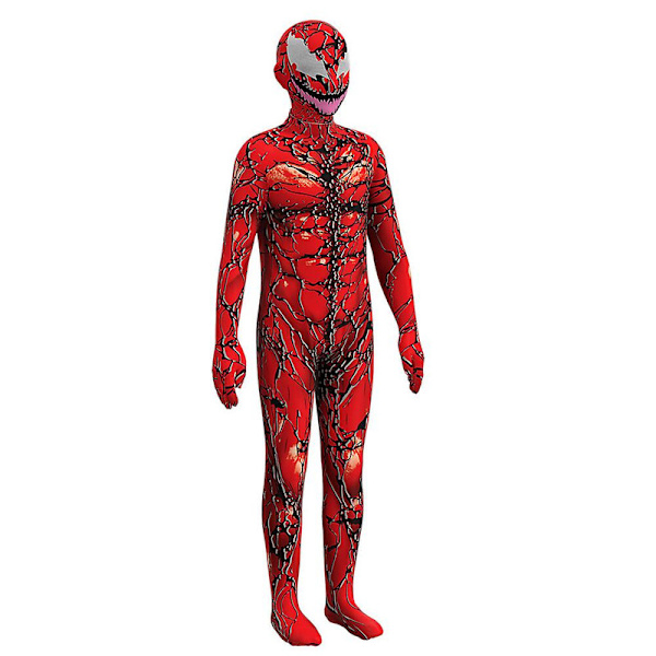 4-9 vuotiaat lapset pojat tytöt venom cosplay juhlapuvut haalari leikkipuku asut set Halloween joululahjat 7-8 Years