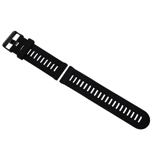 Kompatibel Garmin Fenix ​​3 Hr Soft Silicone Watch Band+værktøjssæt Sort KL Black