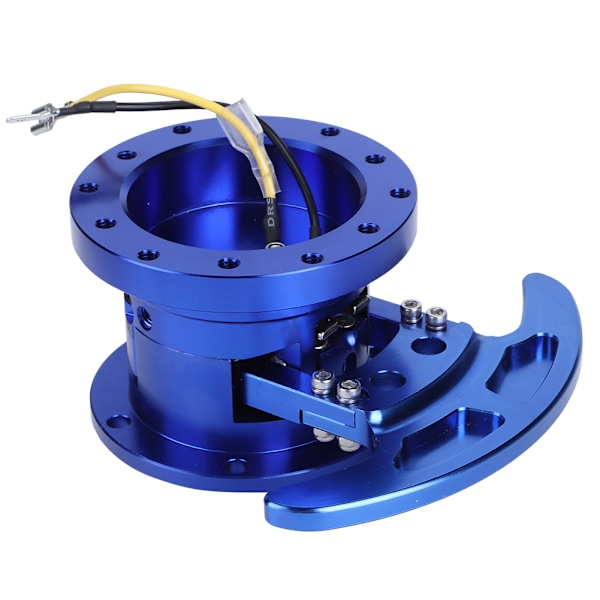 Tilt Flipped Racing Ratt Styringhjul Hurtigutløser Hub Kit Flyttbar AdapterBlå