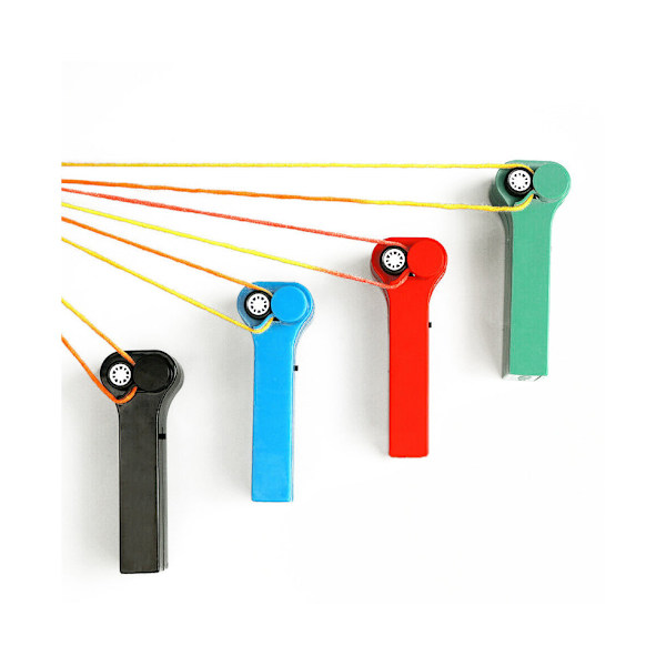 Avlastning Leksak String Rope Launcher - Svart