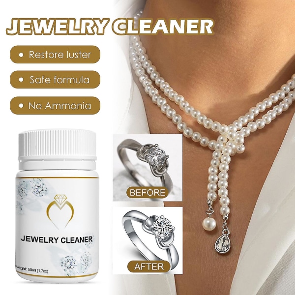 Premium smykkerenser, smykkerenser løsning til diamant, guld, sølv, ædelstene med metalpolering