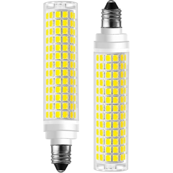 E11 LED-pære, dimbar. 100W halogenpære erstatning E11 JD T4 mini base 1000lm (hs)