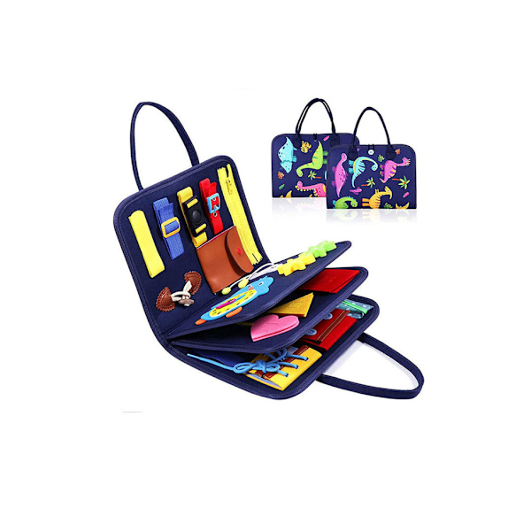 Montessori Sensory Activity Board Lelu - 4 Layer