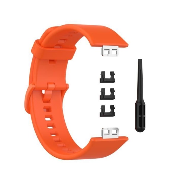 Silikonklokkerem for Huawei Watch Fit Orange