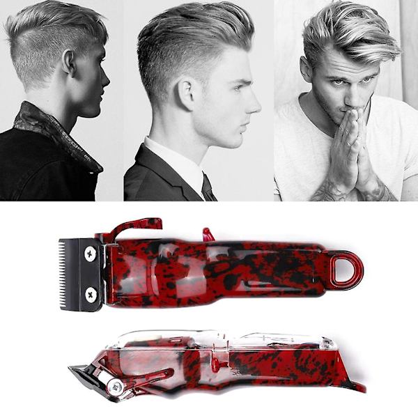 Elektrisk Hårtrimmer Skall Sæt Camouflage Trimmer DIY Dæksel Til Wahl 8148/8 - Orange Orange