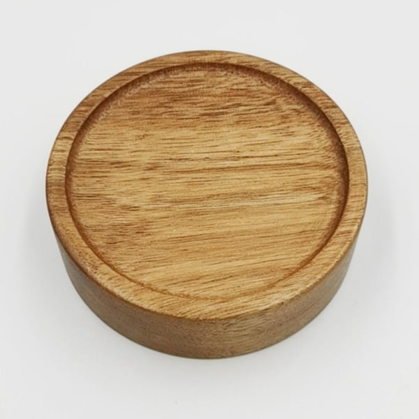 Mason Jar Låg af træ - 4 Mason Jar Låg Bred Mund ( Træ) -top Mason Jar Låg Sæt Låg Til Ball Ja