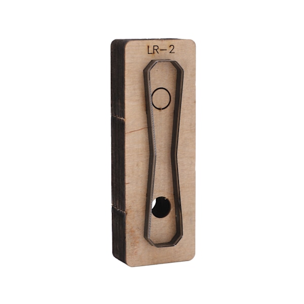 Läder Metall Skärform DIY Stämpling Punching Skärform Legering Stål Konst Hantverk Tillbehör LR 2