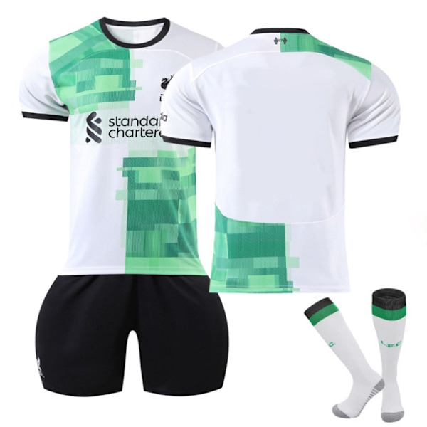 2324 Liverpool udebane grøn trøje fodbolduniform 16(90-100cm)