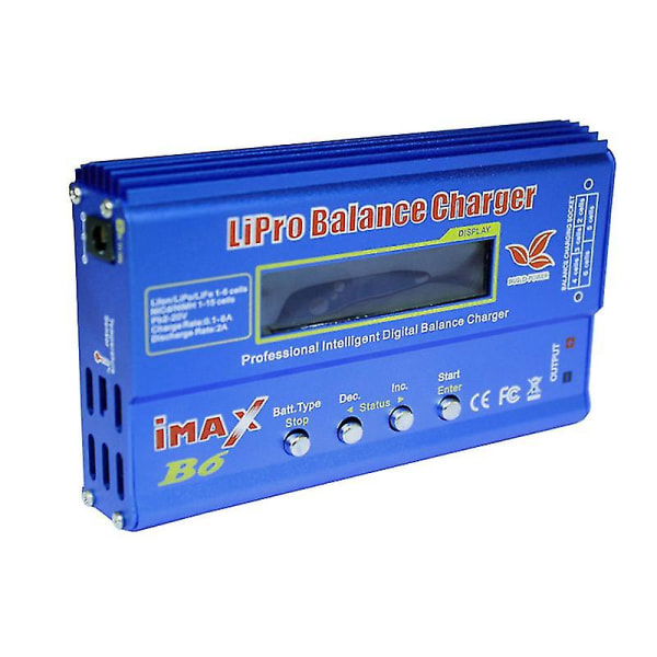 Imax B6 LCD Skærm Digital RC Lipo Nimh Batteri Balancelader Multifunktion