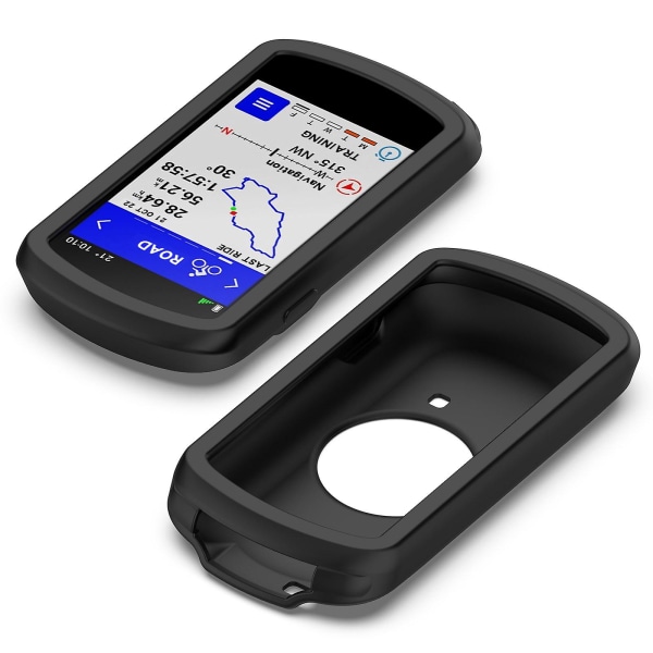 Til Garmin Edge 1040 Ridsefast Blødt Silikonetui Cykel GPS Computer Beskyttelsesdækning - Sort