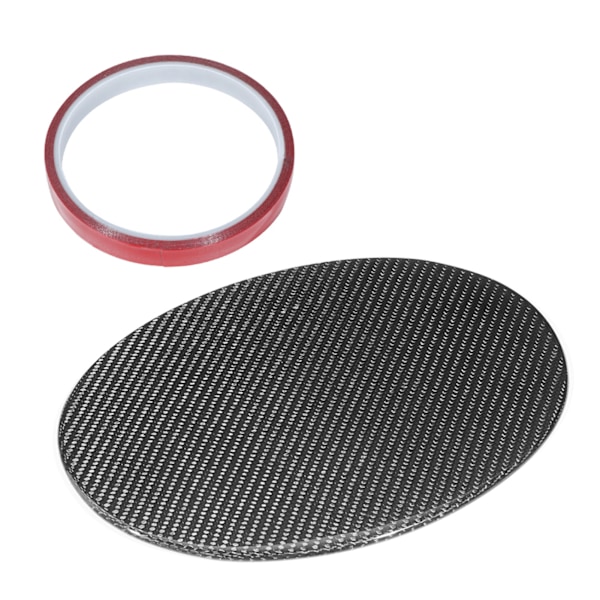 Car Modified Carbon Fiber Fuel Tank Cap Cover Trim Fit for Alfa Romeo Giulia 17‑19