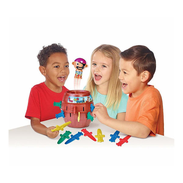 TOMY Pop Up Pirate Game - Familie-actionspil for at forbedre fingerfærdigheden