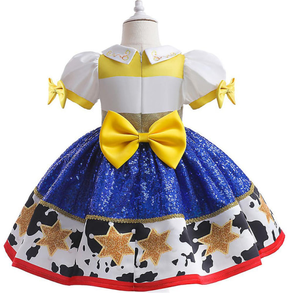 1-7 år Barn Jenter Toy Story Jessie Halloween Cosplay Festkostyme Tutu Dress Fancy Dress Gaver 2-3 Years