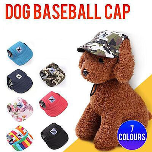 Koiran Baseball-lippis Ulkoilmakäyttöön Lemmikkieläinten Auringonhattu Kesä Kangas Visiiri Pennu L L