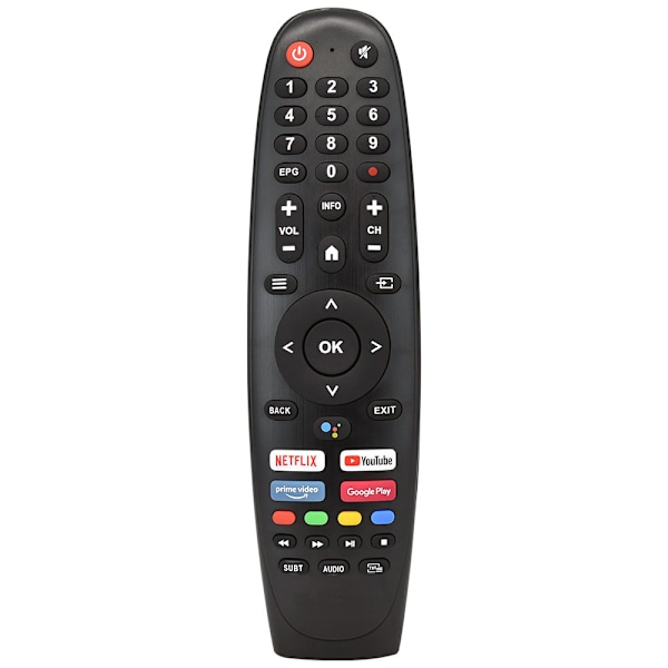 Röstfjärrkontroll Passar Smart Tech ARRQW Kogan Smart TV V006 RO-55LEG RO-65LEG 32HA10T3 32HA10V3 24HA20T3 65QA20V3