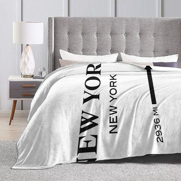 Gossip Girl Sign Plyschfilt Mjuk Flanell Fleece Varma Filt Kompatibel Med Soffa, Säng, Stol, Kontor, Resa, Camping - R231 -ES 50x40in 125x100cm