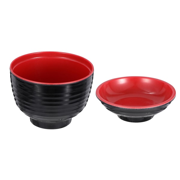 2 kpl Japanilainen tyyli Kansi Pieni Kulho Miso Kulho Pieni Keitto Kulho Hot Pot Kulho 9.7X9.7X9.5CM