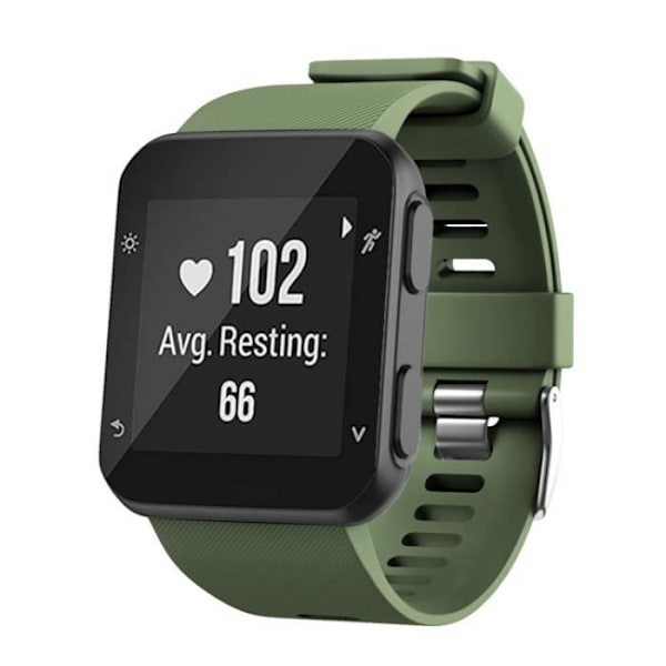 Erstatningssiliconestrop til Garmin Forerunner 35 Watch-Army Green