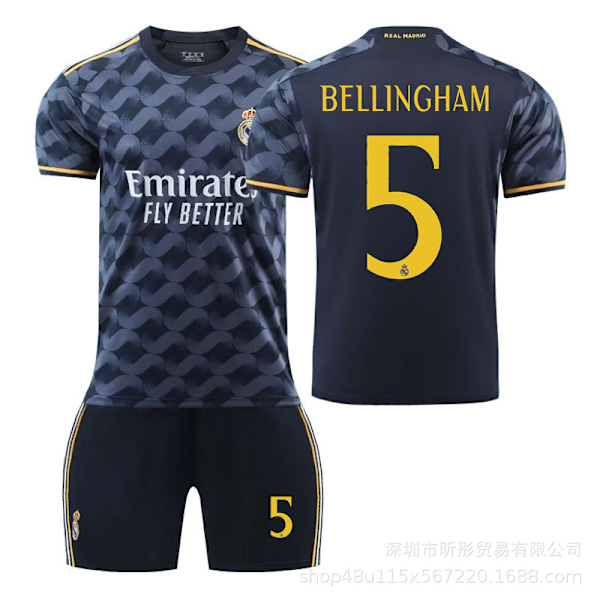 2324 Real Madrid udebanetrøje-Bellingham XS(160-165cm)