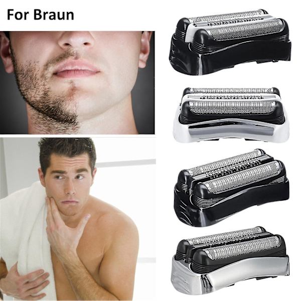 Ersättande rakbladshuvud för Braun 32b Series 3 301s 310s 320s 360s 3000s 3010s -ES 21B