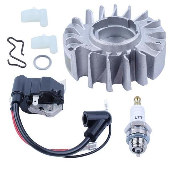 Svänghjulsklo Reparationskit Kompatibelt Med Motorsåg 017 018 MS170 MS180 MS170 180 Tändspole Med / 2 Ledningar