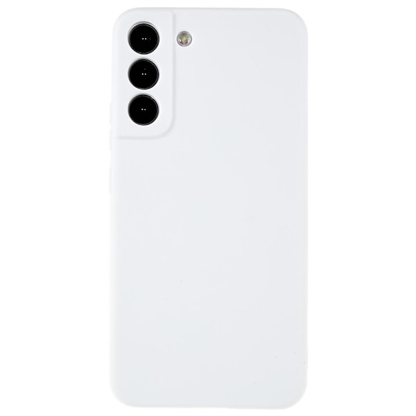 Til Samsung Galaxy S22 5G Blød TPU Ultratyndt Telefon Bagcover Let Mat Finish Belægning Etui White Style B Samsung Galaxy S22 5G