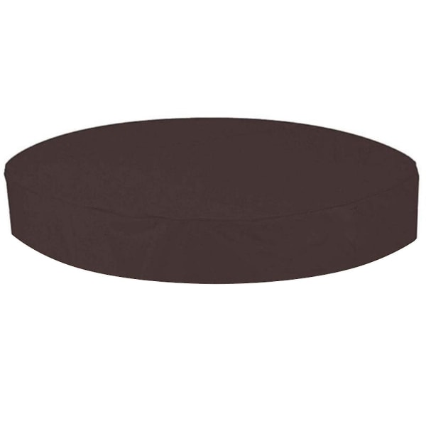 Pyöreä ulkokylpytynnyrin cover Vedenpitävä kylpytynnyrin kansi Cover Coffee Color 160x90cm