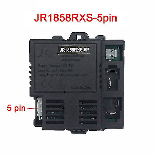 Jr-rx-12v Lasten sähköauton Bluetooth kaukosäädinvastaanotin, Smooth Start Controller Jr1958rx ja Jr1858rx/jr1738rx -HG JR1858RX 5pin