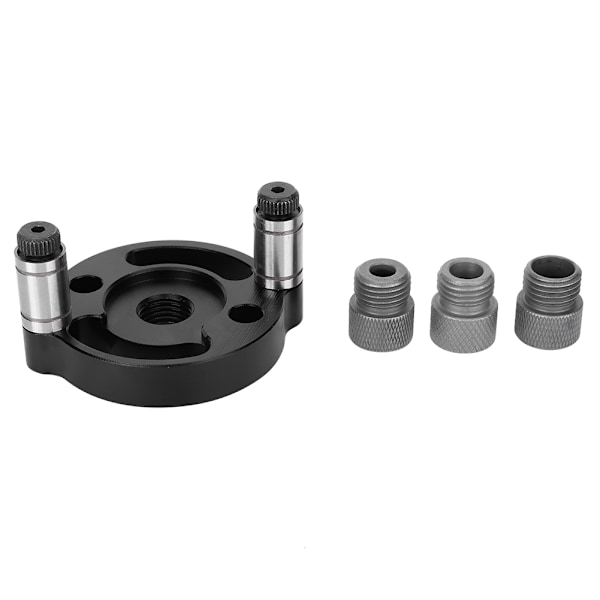 Aluminiumlegering Träbearbetning Rak Hålstans Locator Snickeri Borrguide Verktyg
