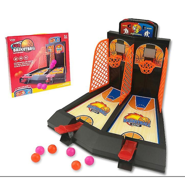 Mini Finger Shooting, 2-spelare Battle Table Desktop Basketball G