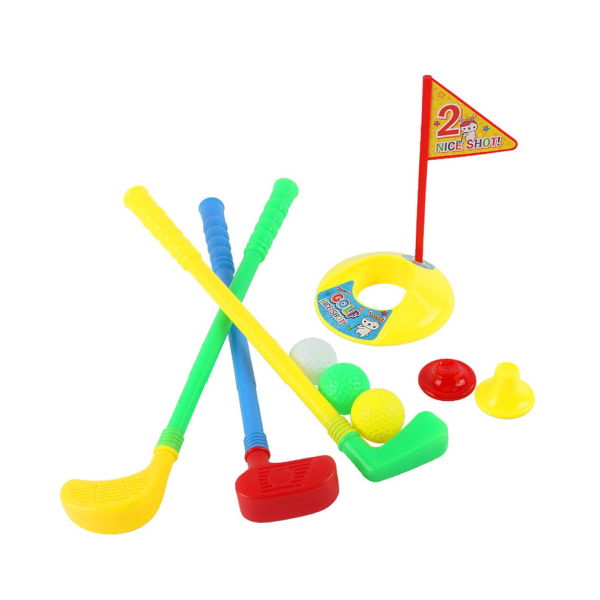 Mini Multicolor Kids Golf Club Set