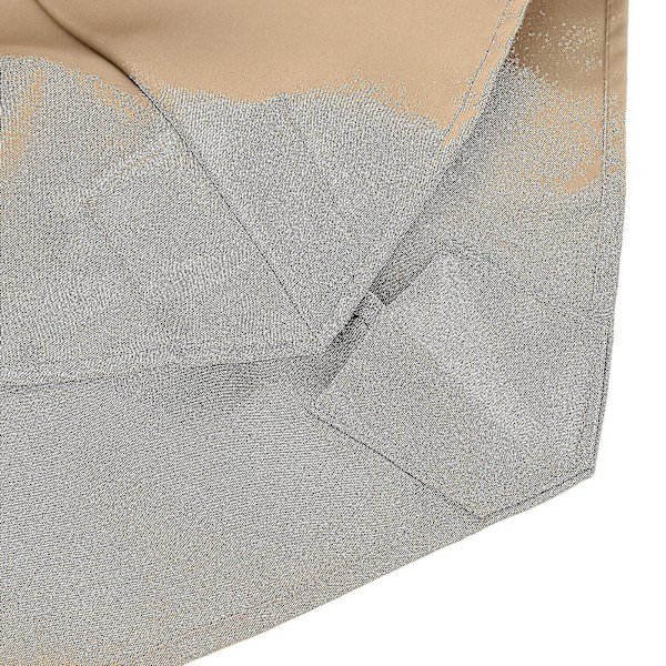 3m Rund Trädgårdsparasoll Utomhus Patio Solskydd Tak 3m 6/8x Arm khaki 2.7m 6bones