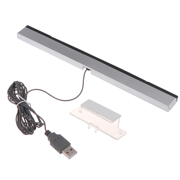 Wii Sensor Bar Trådbundna mottagare IR Signal Ray USB Plug Replaceme