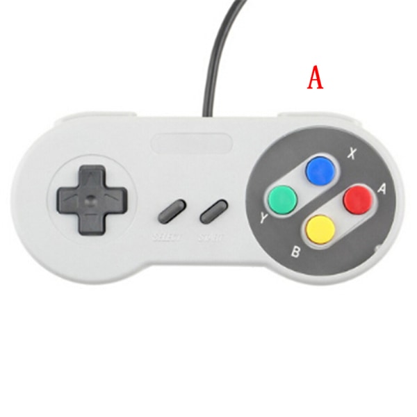 USB Retro Super Controller för SF SNES PC-speltillbehör A