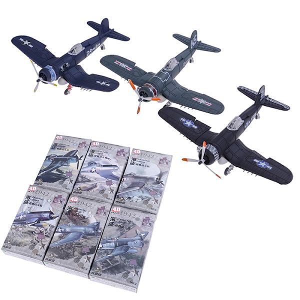 1/48 skala montera fighter modell leksaker
