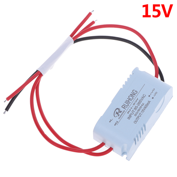 AC-DC power AC 1A 5W 220V till DC 3V 5V 9V 12V 15V 15V
