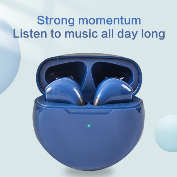 Trådlösa Bluetooth hörlurar med mikrofon Semi-in-ear hörlurar A7