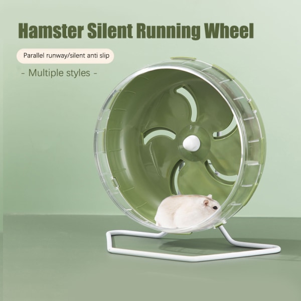 Hamster Sport Running Wheel Gnagare Jogging Träningsleksaker Blue diameter 21.5 cm