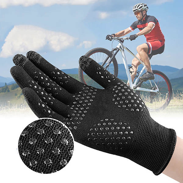 1Par Touch vattentäta halkskyddshandskar Cykelhandskar A1